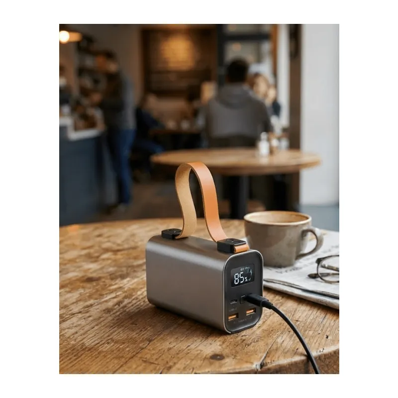 50000mAh Süper Fast Charge LED Işıklı Taşınabilir Power Bank