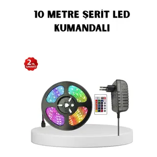 Renkli Smart LED Şerit – Suya Dayanıklı, Esnek, Enerji Tasarruflu