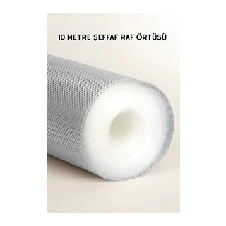 10 Metre Silikon Tabanlı Şeffaf Çekmece Düzenleyici Aparat