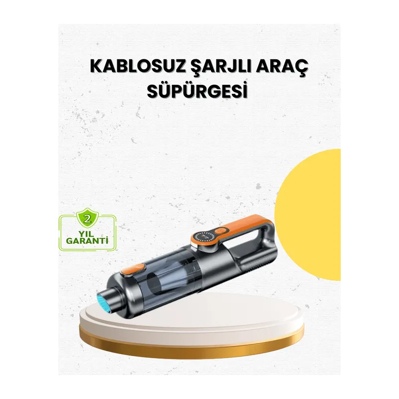 Mini El Süpürgesi Çok Başlıklı Kablosuz Vakum Güçlü Emiş Numaratör Hediyeli