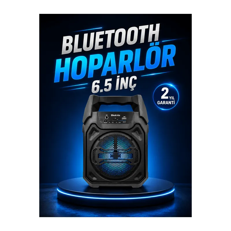 Taşınabilir Şarjlı Hoparlör – Bluetooth, TWS ve Uzun Pil Ömrü