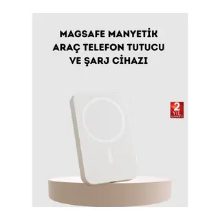 5000mAh Manyetik Powerbank – iPhone Serisi İçin Taşınabilir Kablosuz Şarj Cihazı