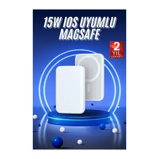 Magsafe Battery Pack Powerbank Kablosuz Şarj 5.000 mah