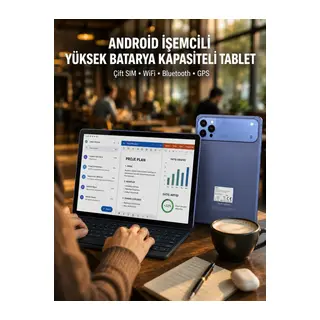 10.1 İnç Geniş Ekran Android Tablet 4G LTE Çift SIM Yeni Nesil