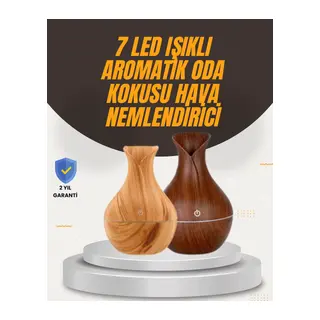 Aromaterapi Özellikli Ultrasonik Taşınabilir Oda ve Ofis Nemlendirici