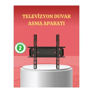 32-42 İnç TV Askı Aparatı Kolay Kurulum Düz ve Kompakt Tasarım