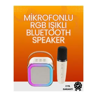 Yüksek Performanslı Kablosuz Karaoke Hoparlör