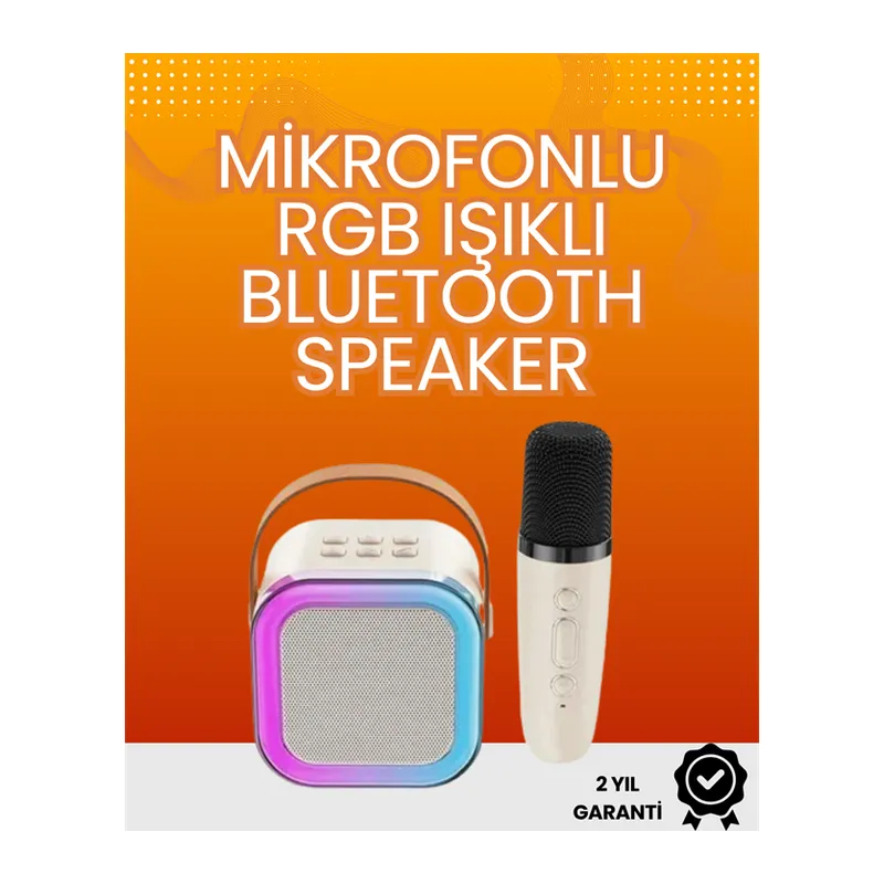 Yüksek Performanslı Kablosuz Karaoke Hoparlör