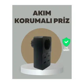 Akıllı Akım Dengelemeli Priz 2500W 4 USB Type C Çıkışlı