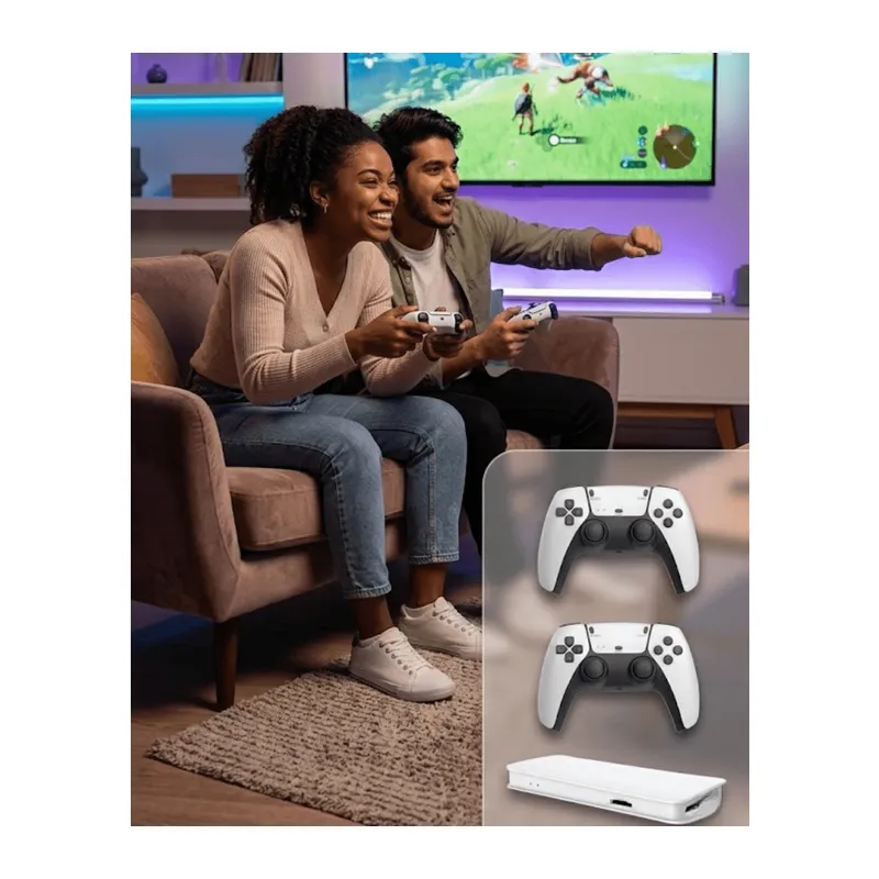 M15 Retro Konsol – 20.000 Oyunlu, Çift Gamepadli, 4K HDMI