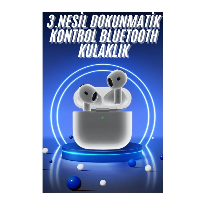 Yeni Nesil Kulak İçi Bluetooth Kulaklık Kablosuz Sesli Asistan