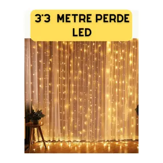 Şelale Tasarımlı Perde LED – Düğün ve Özel Gün Işıkları