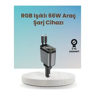 BMW, Mercedes, Audi, Volkswagen Araçlar için 4’ü 1 Arada Hızlı Şarj Cihazı