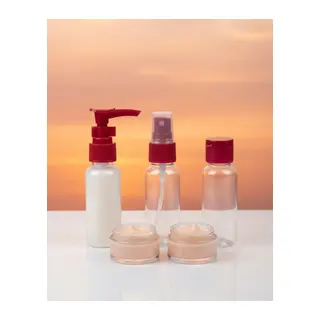 30 ml 5’li Seyahat Banyo Şişe Seti Sızdırmaz Tasarım
