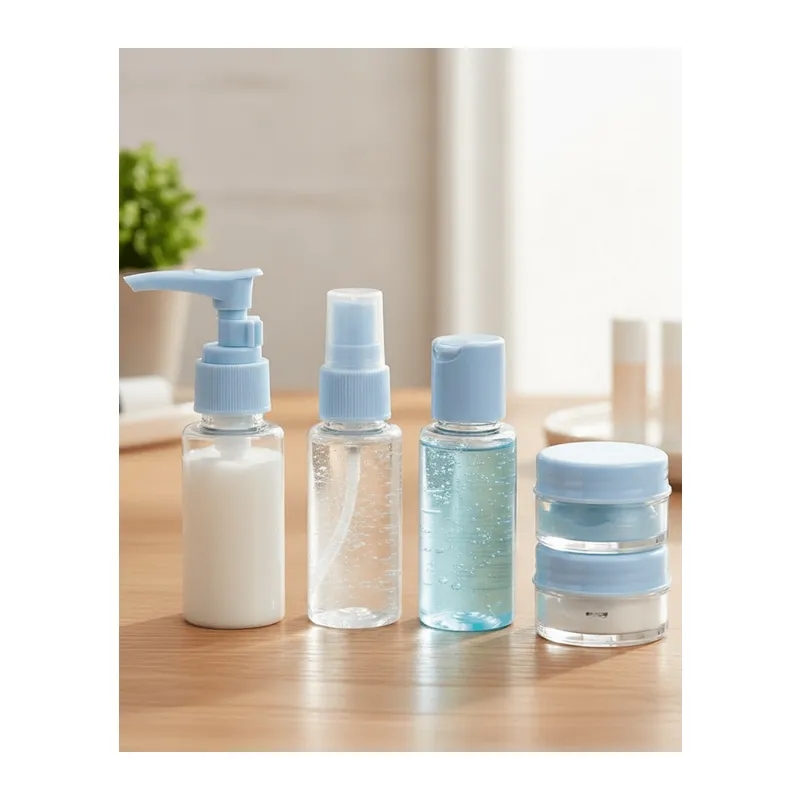 Seyahat İçin 5’li Şeffaf Dolum Şişesi Seti 30 ml