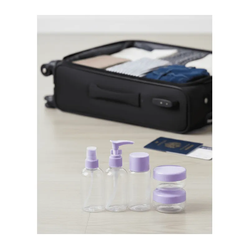 30 ml 5 Parça Seyahat Şişesi Seti Sızdırmaz Taşınabilir