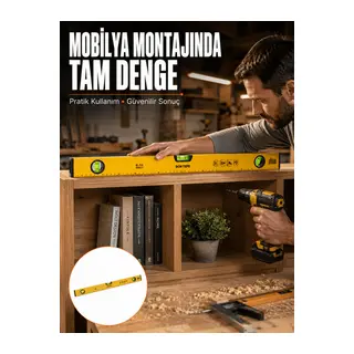 Profesyonel 600 mm Su Terazisi Duvar ve Montaj İşleri İçin Yeni Nesil