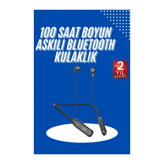 100Saat Uyumlu Bluetooth Kulaklık Kablolu ANC Özellikli Kulaklık