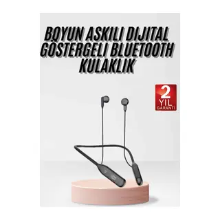 Kablolu Kulak İçi Bluetooth Kulaklık 100 Saat ANC Özellikli Boyun Bantlı