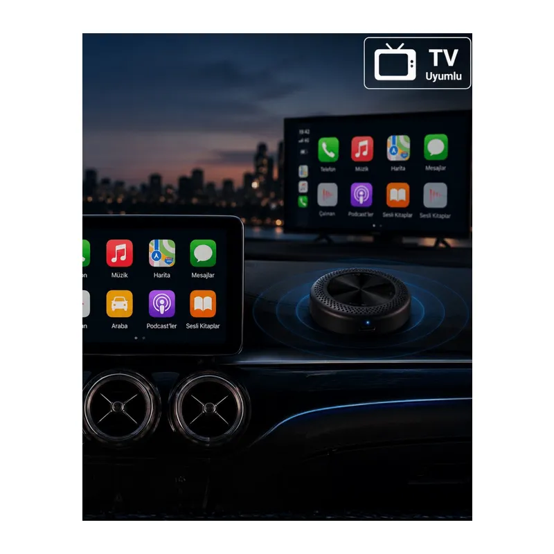 4GB 64GB CarPlay Android Auto Destekli 4G Sim Kartlı Akıllı Multimedya Kutusu