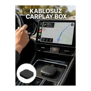 Bluetooth 5.0 Kablosuz Android Auto Araç İçi Adaptör Yeni Nesil