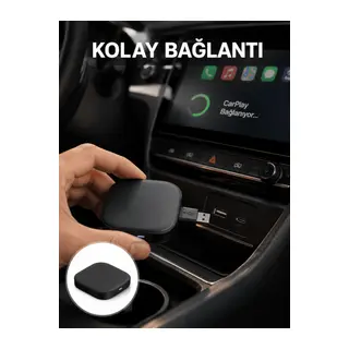 USB Girişli Tak Çalıştır Kablosuz Android Auto Cihazı Yeni Nesil