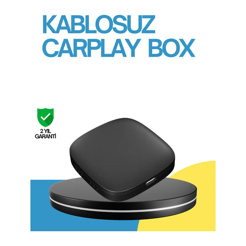 Kablosuz CarPlay ve Android Auto Dönüştürücü Adaptör