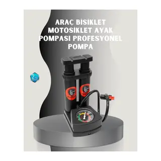 Ayak Basmalı Hava Pompası Şişme Ürünler ve Lastikler İçin