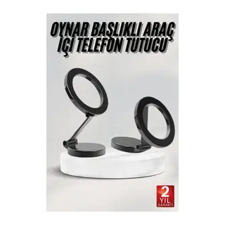 Araç Içi Telefon Tutucu İOS Uyumlu Magsafe Manyetik Mıknatıslı