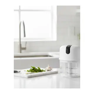 Şarjlı Mini Sarımsak Doğrayıcı USB Şarjlı 250 ml