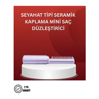 Isıtmalı Saç Düzleştirici Fırça – Kablosuz ve Hafif Tasarım