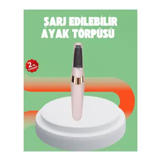 Elektrikli Ayak Törpüsü USB Şarjlı Nasır ve Kallus Giderici