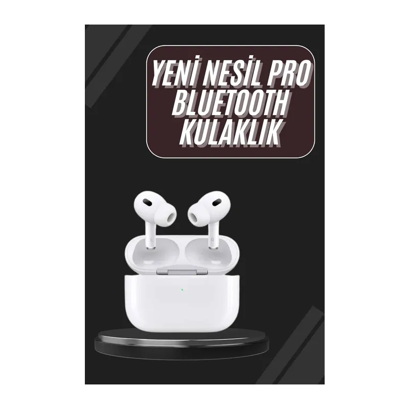 Yeni Nesil Pro Bluetooth Kulaklık Android ve İOS Uyumlu Dokunmatik Kontrol