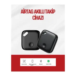 iOS Uyumlu Smart Tag | Uzun Pil Ömrü | Bul Uygulaması ile Entegre Akıllı Takip Cihazı