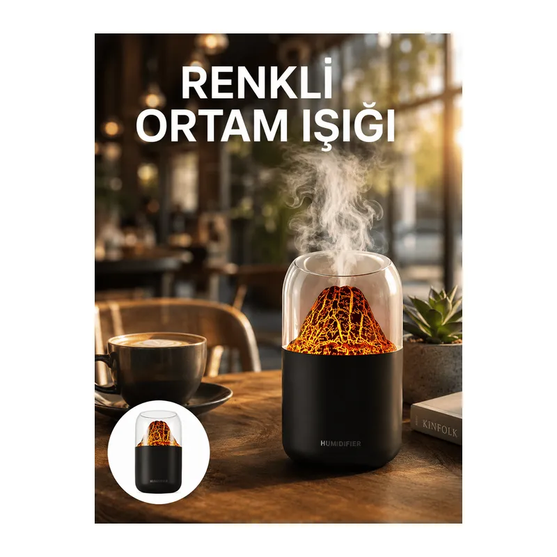 280 ml Kapasiteli Aromaterapi Cihazı Yeni Nesil