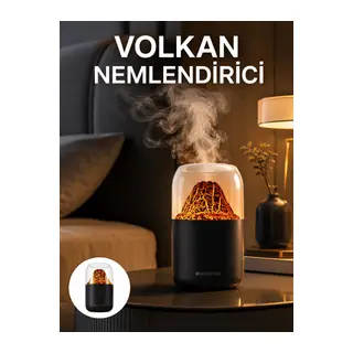 Alev Efektli Ultrasonik Difüzör Yeni Nesil