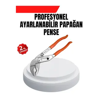 Ayarlanabilir Kurbağacık Pense Boru Anahtarı Çelik Malzeme
