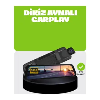 Ultra Geniş Açılı Araç Kamerası Dokunmatik Ayna Kayıtlı