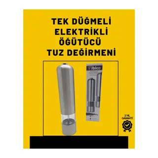 Pil İle Çalışan Elektrikli Baharat Öğütme Cihazı Ergonomik Şeffaf Gövde