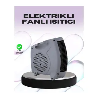 Taşınabilir Fanlı Isıtıcı Elektrikli Termik Korumalı Oda Isıtıcı