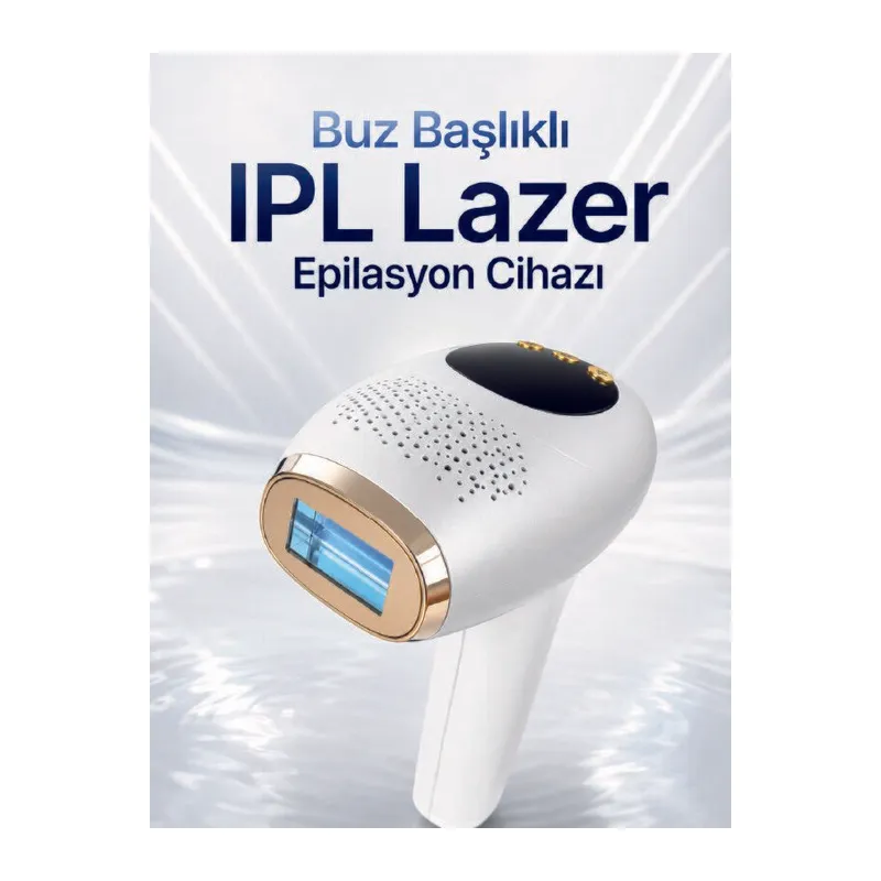 Buz Başlıklı IPL Lazer Epilasyon Cihazı