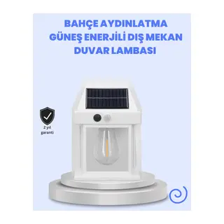 IP65 Su Geçirmez Güneş Paneli Dış Mekan Lamba