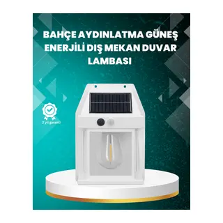 Çok Modlu Güneş Enerjili Bahçe ve Balkon Lambası