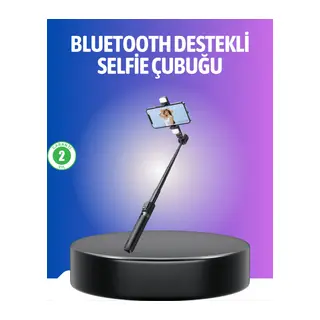 Bluetooth Selfie Çubuğu – Uzaktan Kumandalı