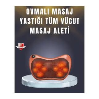 Çok Fonksiyonlu Boyun Bel Sırt Masaj Yastığı Araç İçi Uyumlu