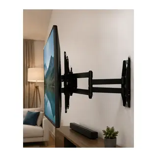 27 55 İnç Hareketli TV Askı Aparatı Duvara Monte TV Taşıyıcı
