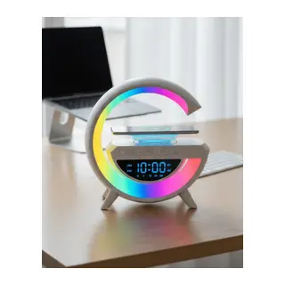 Bluetooth Hoparlör RGB Aydınlatmalı USB TF Kart FM Özellikli
