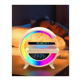 RGB Işıklı Kablosuz Hoparlör Bluetooth USB FM TF Kart Destekli