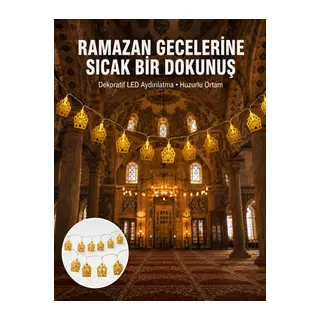 CAMİ RAMAZAN LED IŞIK