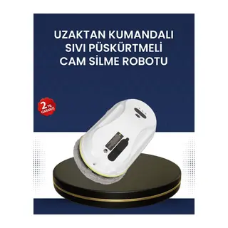 Çift Diskli Güvenli Otomatik Cam Silme Robotu